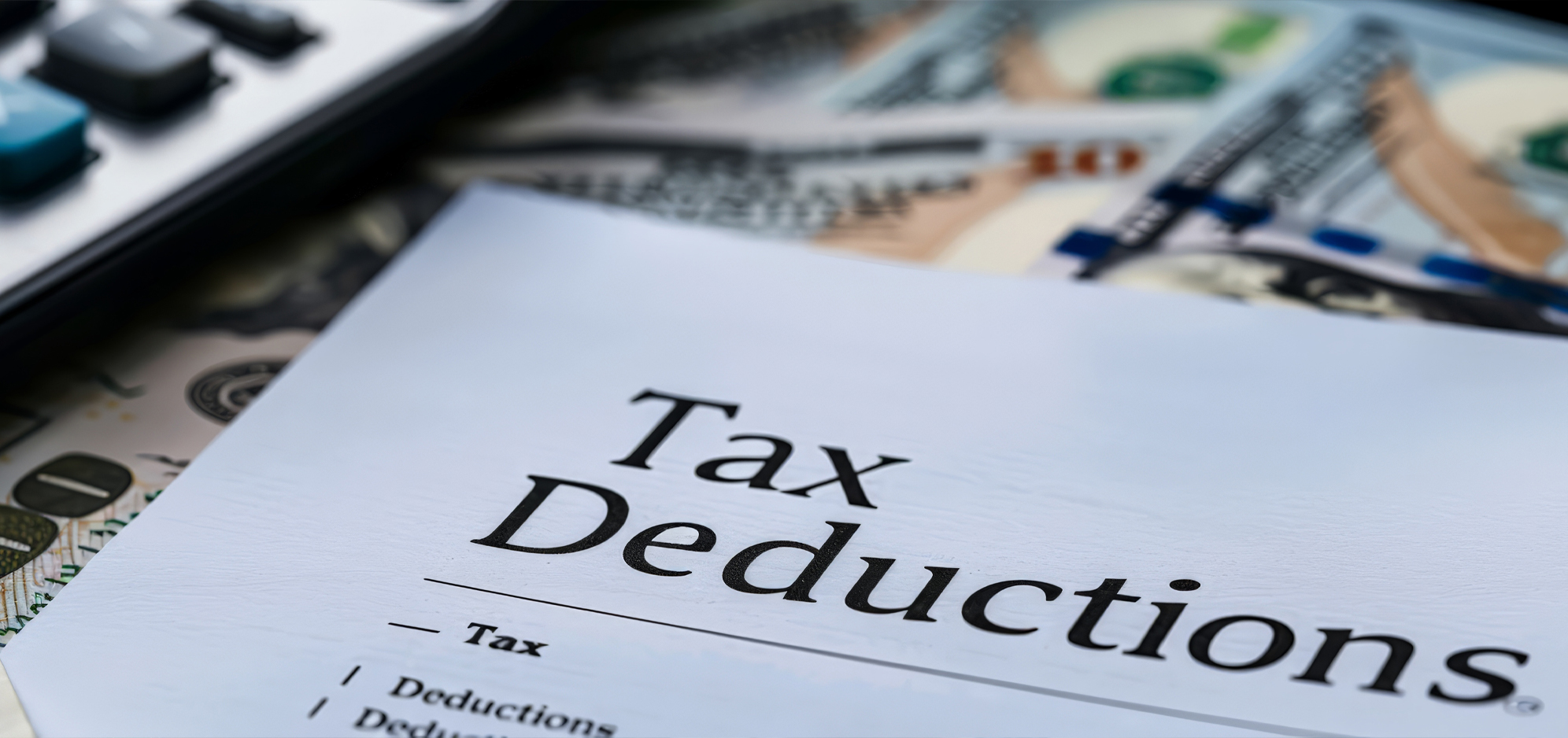 Tax deductions papaerwork
